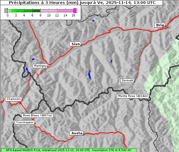 Niederschlag, 14. 11. 2025