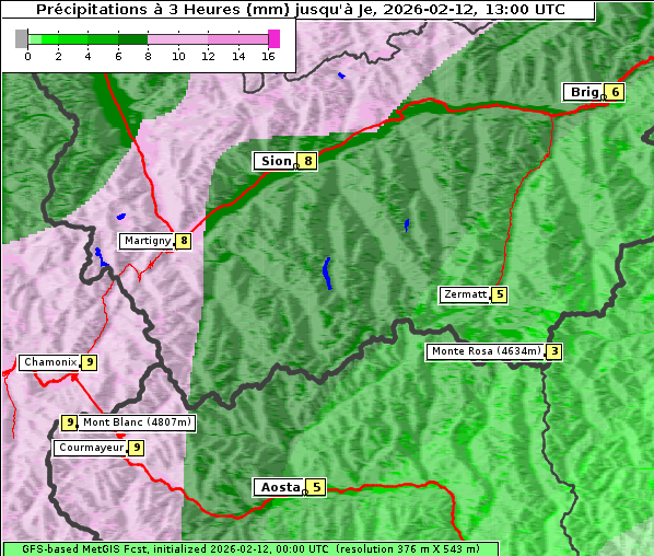Niederschlag, 12. 2. 2026