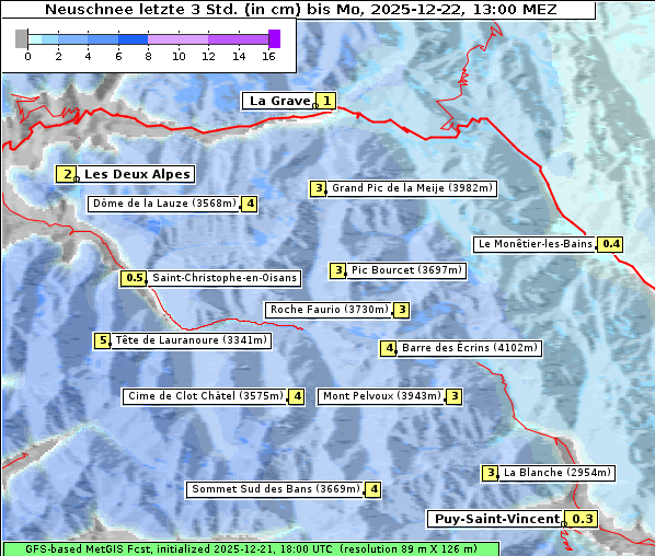 Neuschnee, 22. 12. 2025