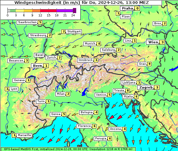 Wind, 26. 12. 2024