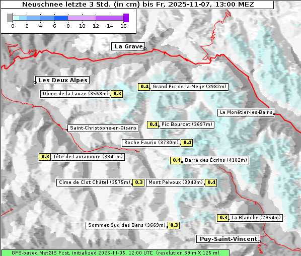 Neuschnee, 7. 11. 2025