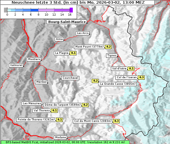 Neuschnee, 2. 3. 2026