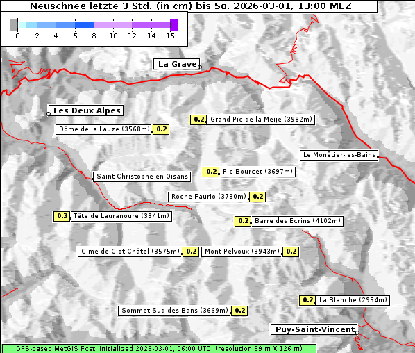 Neuschnee, 1. 3. 2026