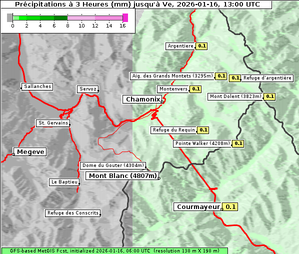 Niederschlag, 16. 1. 2026