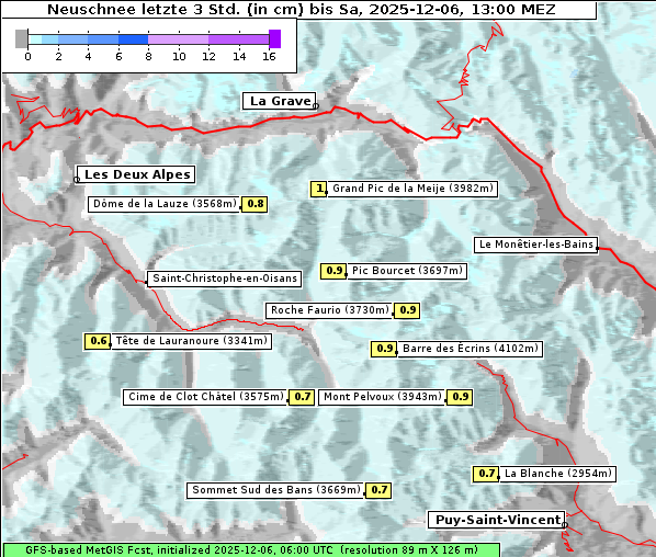 Neuschnee, 6. 12. 2025