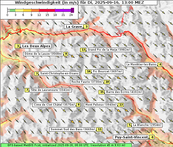Wind, 16. 9. 2025