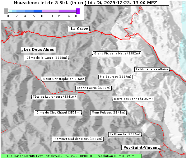Neuschnee, 23. 12. 2025