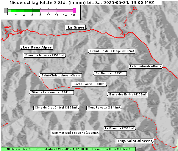 Niederschlag, 24. 5. 2025