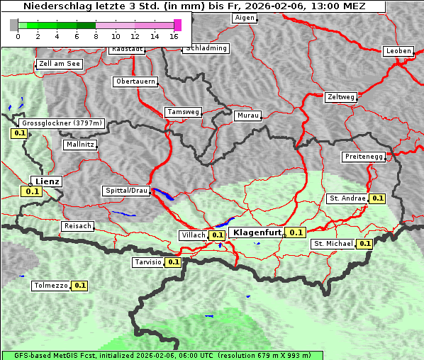 Niederschlag, 6. 2. 2026
