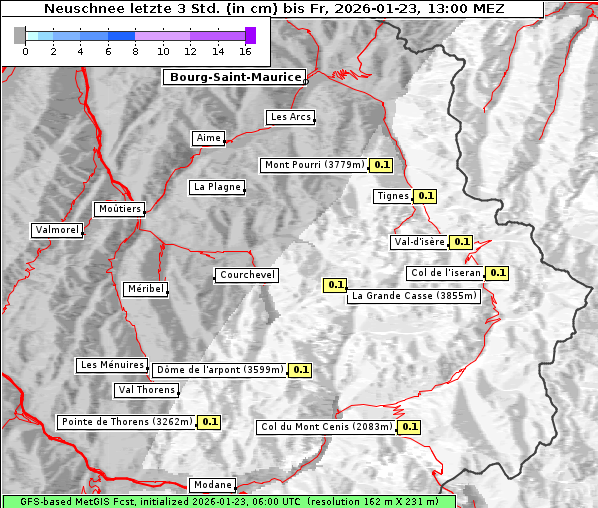 Neuschnee, 23. 1. 2026