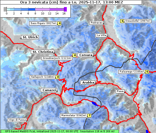 Neuschnee, 17. 11. 2025