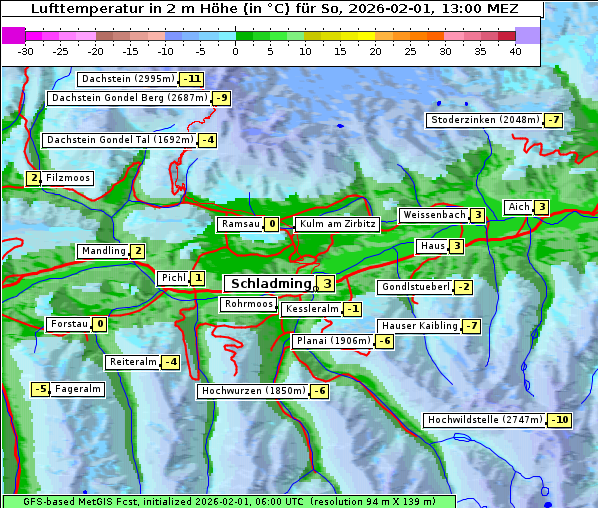 Temperatur, 1. 2. 2026