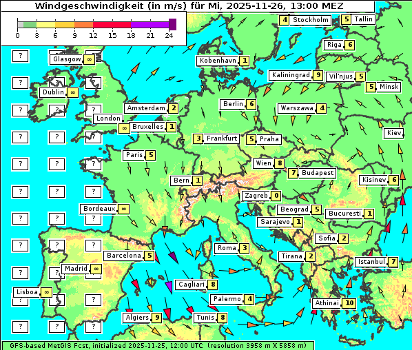 Wind, 26. 11. 2025