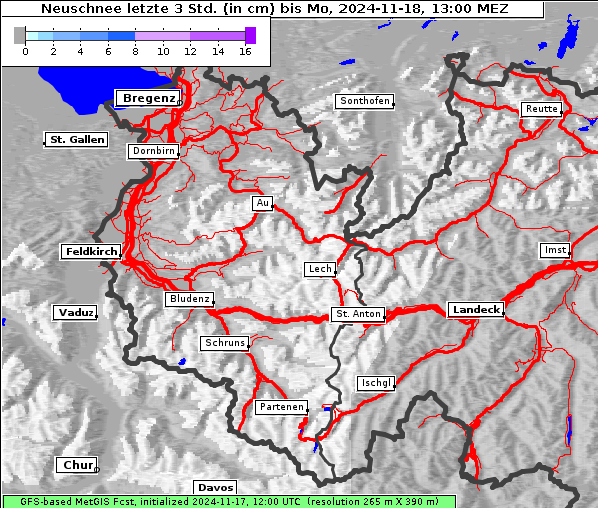 Neuschnee, 18. 11. 2024