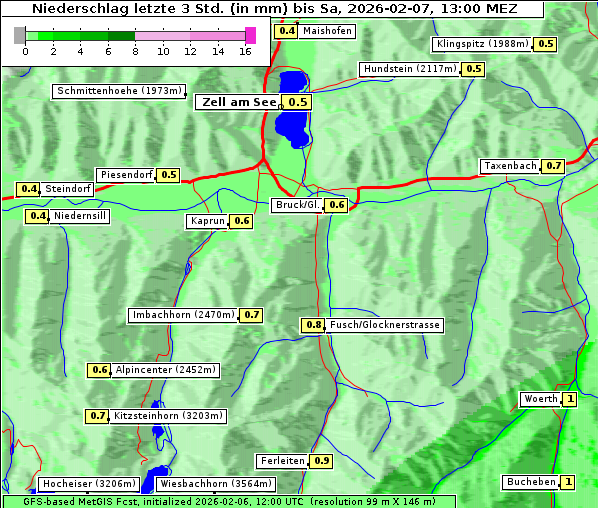 Niederschlag, 7. 2. 2026