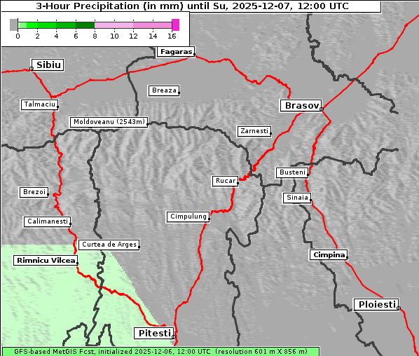 Niederschlag, 7. 12. 2025