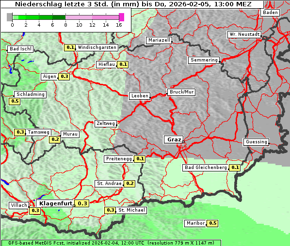 Niederschlag, 5. 2. 2026