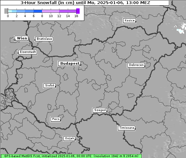 Neuschnee, 6. 1. 2025