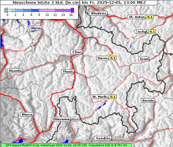 Neuschnee, 5. 12. 2025