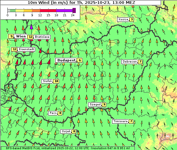 Wind, 23. 10. 2025