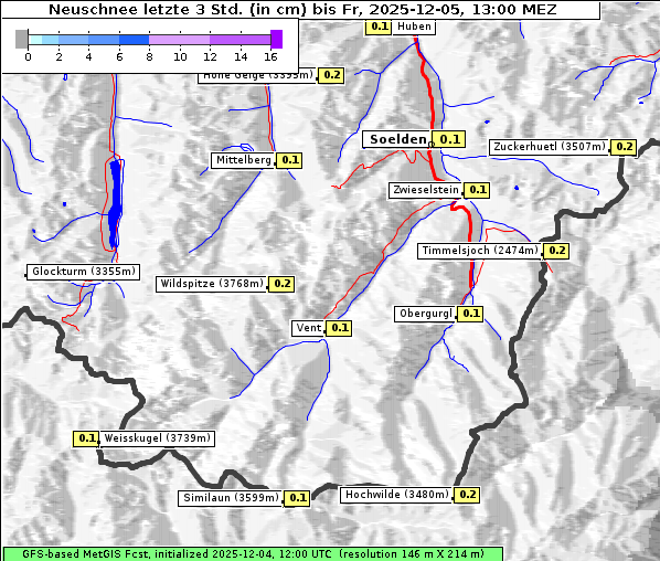 Neuschnee, 5. 12. 2025