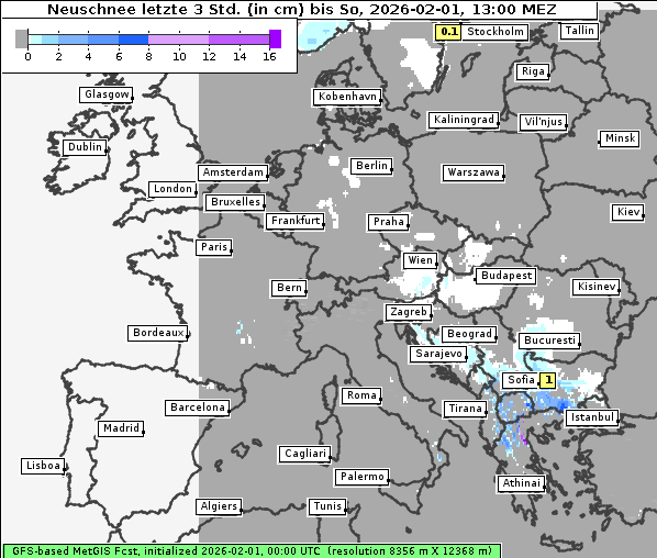 Neuschnee, 1. 2. 2026