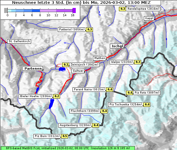 Neuschnee, 2. 3. 2026