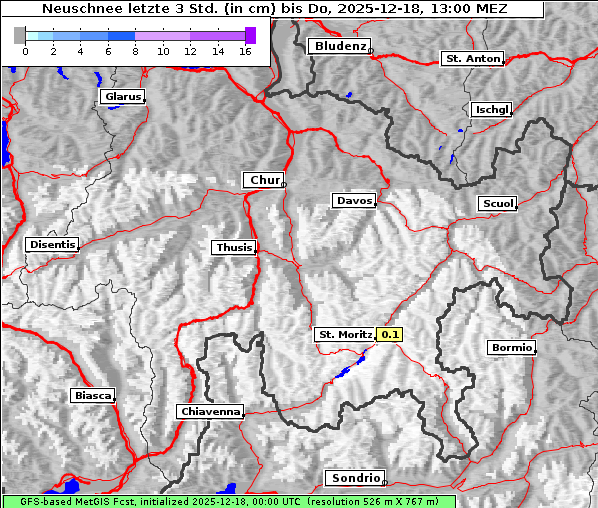 Neuschnee, 18. 12. 2025