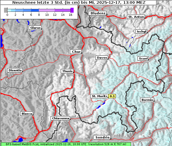 Neuschnee, 17. 12. 2025