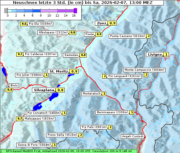 Neuschnee, 7. 2. 2026