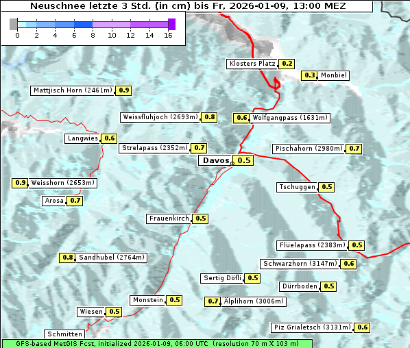 Neuschnee, 9. 1. 2026