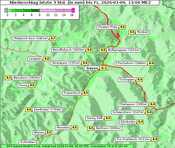 Niederschlag, 9. 1. 2026