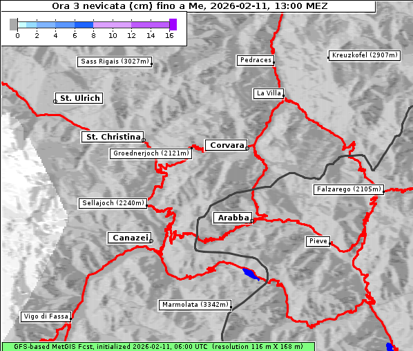 Neuschnee, 11. 2. 2026