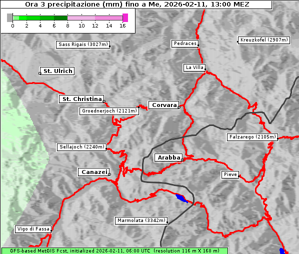 Niederschlag, 11. 2. 2026