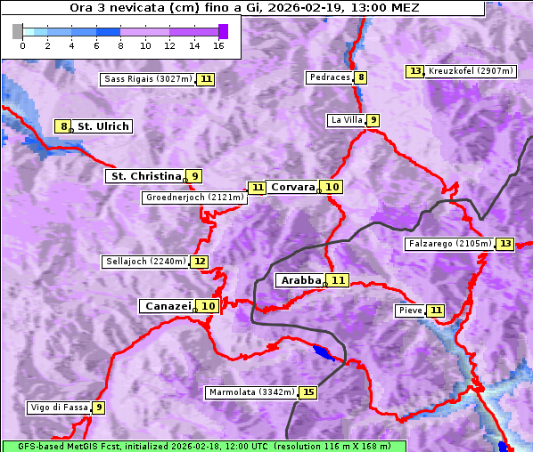 Neuschnee, 19. 2. 2026