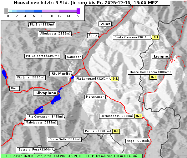 Neuschnee, 19. 12. 2025