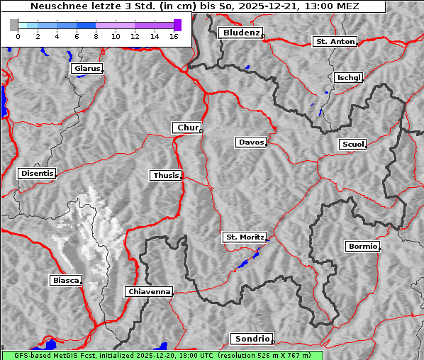 Neuschnee, 21. 12. 2025