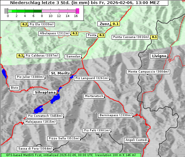 Niederschlag, 6. 2. 2026