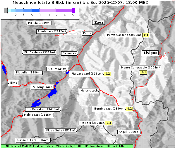 Neuschnee, 7. 12. 2025