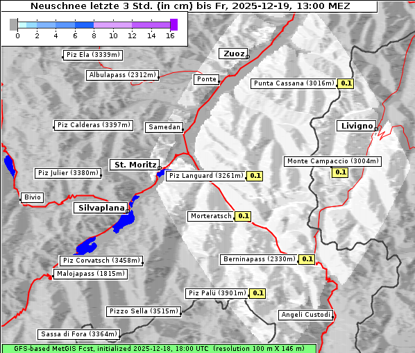 Neuschnee, 19. 12. 2025