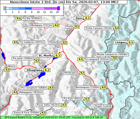 Neuschnee, 7. 2. 2026