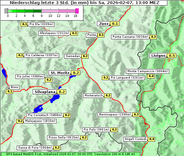 Niederschlag, 7. 2. 2026