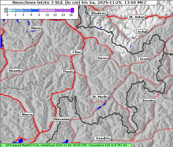 Neuschnee, 29. 11. 2025