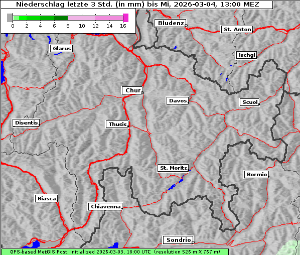 Niederschlag, 4. 3. 2026