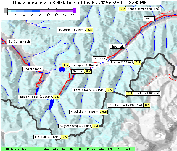 Neuschnee, 6. 2. 2026