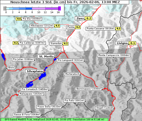 Neuschnee, 6. 2. 2026