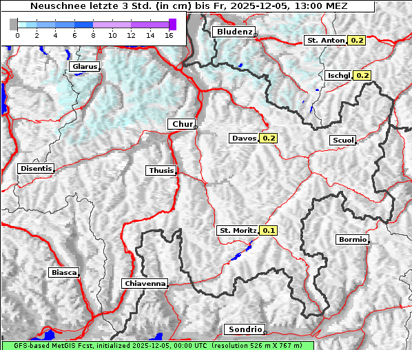 Neuschnee, 5. 12. 2025
