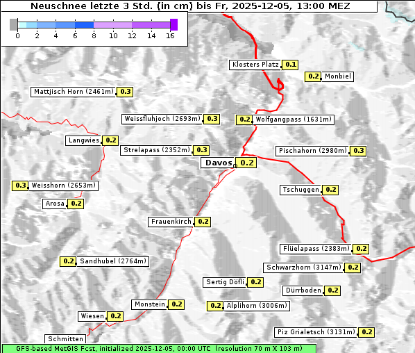 Neuschnee, 5. 12. 2025