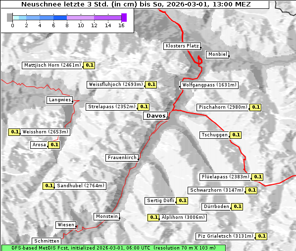 Neuschnee, 1. 3. 2026