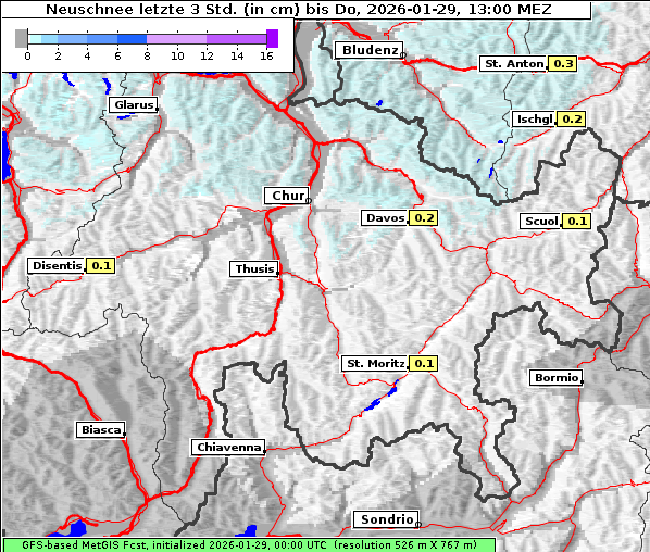Neuschnee, 29. 1. 2026